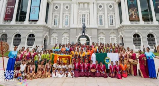 St. Bridget’s Choir Bags Gold, Silver In Singapore